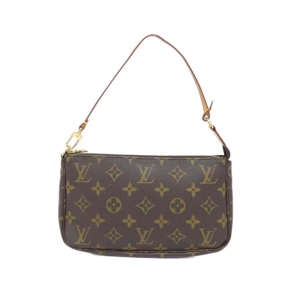 LOUIS VUITTON Brown Monogram Pochette Pouch - Picture 1 of 6